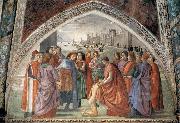 GHIRLANDAIO, Domenico Renunciation of Worldly Goods France oil painting artist